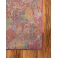 thumbnail image 5 of Unique Loom Champagne Chromatic Rug , 2' 2" x 6' 0" , Magenta, 5 of 6