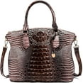 thumbnail image 1 of LHSHID Women Purse Satchel Bag Long Crossbody Classy Tote Bag Top Handle Vegan Leather Ladies Handbags Embossed Pattern, 1 of 8