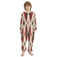 thumbnail image 2 of Vzayyk 4T-14Y Size Aviliable Cozy One-Piece Footless Sleeper Pajama Christmas Pattern, 2 of 8