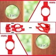 thumbnail image 3 of Door Lock Installation Kit,Door Hole Drilling Kit for Deadbolts and Locksets with Guide Template, Door Lock Hole Saw, 3 of 5