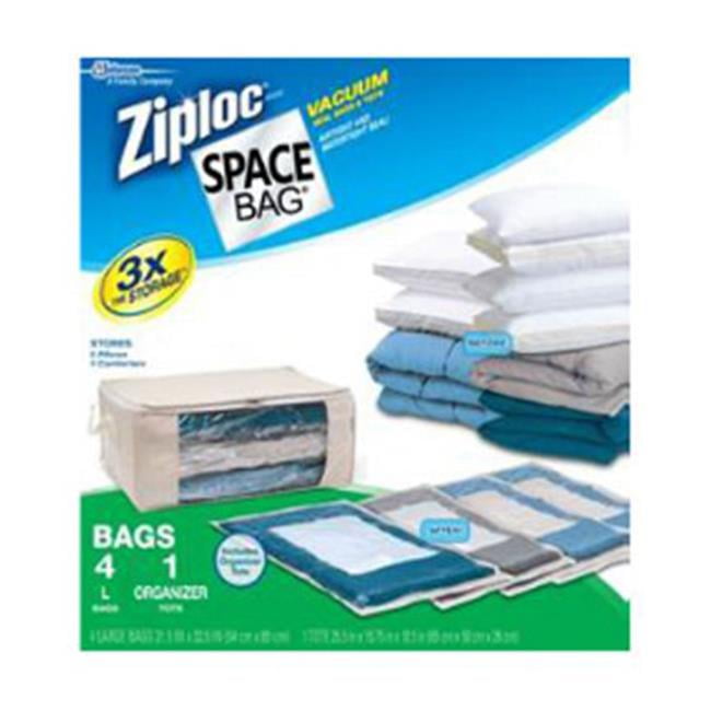 Ziploc 70311 Organizer & Tote Space Bag 5 Pieces Walmart Canada