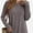 Rose Taupe, variant on Long Sleeve Shirts for Women Fall Outfit Fashion Casual T Shirt Round Neck Basic Loose Tunic Tops