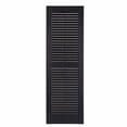thumbnail image 5 of Perfect Shutters Premier Louver Exterior Decorative Shutter, Burgundy - 15 x 67 in., 5 of 7