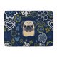 thumbnail image 1 of "Treasures Blue Fawn Pug Floor Mat, 19""" x 27"", multicolor" Caroline's Treasures BB5113RUG, 1 of 1