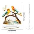 thumbnail image 2 of Gmogad Colorful Acrylic Flying Birds Ornament - Stereoscopic Tabletop Home Decoration, Modern Office Desk Decor & Bookshelf Display Piece, 2 of 8