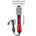 thumbnail image 4 of Unique Bargains 1 Ensemble Brosse Sèche-Cheveux 3-en-1 Ronde Kit de Brosse Rotative à Air Chaud avec 2 Brosses à Friser Détachables à Rotation Automatique, 4 of 8