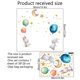 thumbnail image 4 of Calcomanías de pared de animales voladores con globos, encantadoras pegatinas de pared de conejito, el conejito brillante, decoración de dibujos animados extraíble para despegar y pegar para, 4 of 7