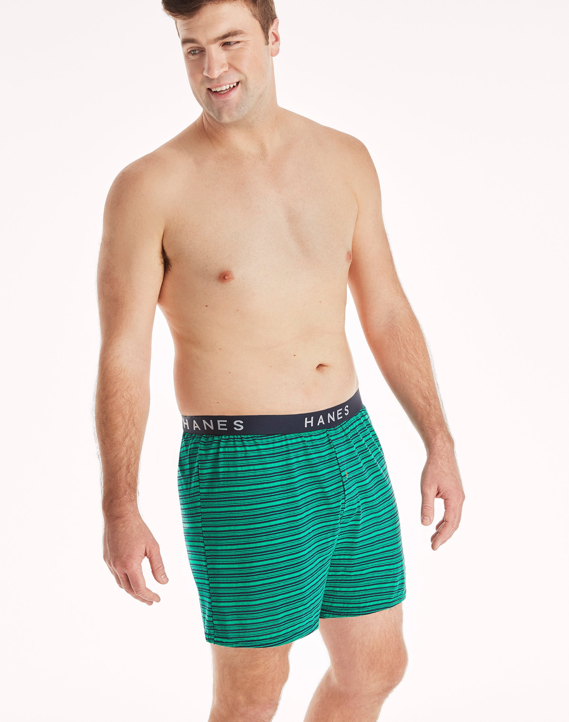 Classics TAGLESS ComfortSoft Knit Boxers with Comfort Flex Waistband 5-Pack  