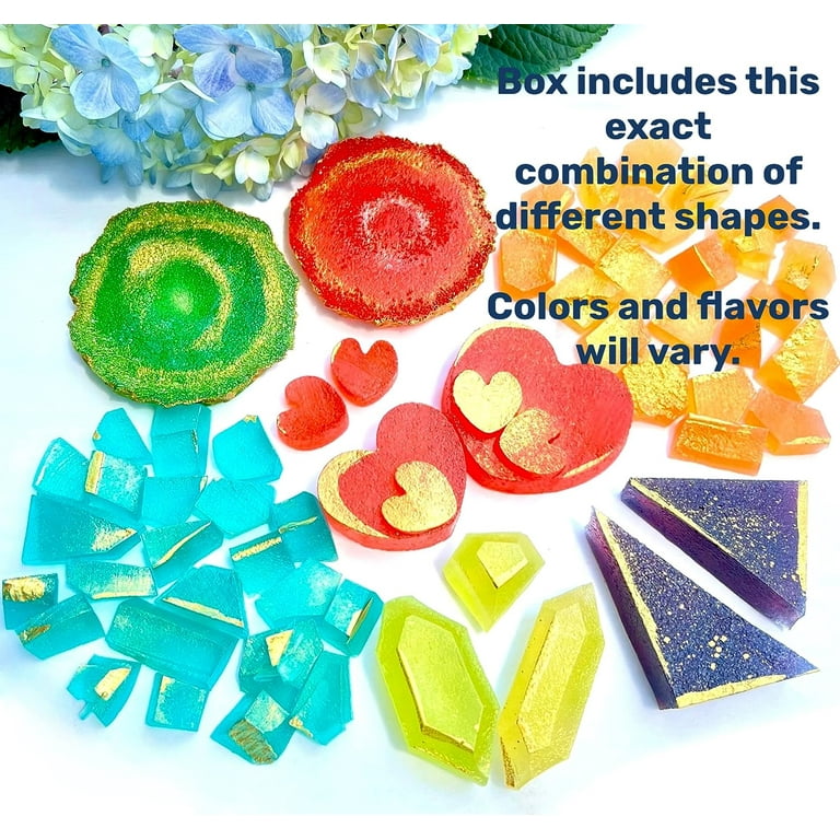 8 Flavors All Natural Kohakutou Japanese Crystal Candy, Vegan Candy, Edible  Gemstone Candy, Crystal Jelly Candy, Treasure Box of Candy 