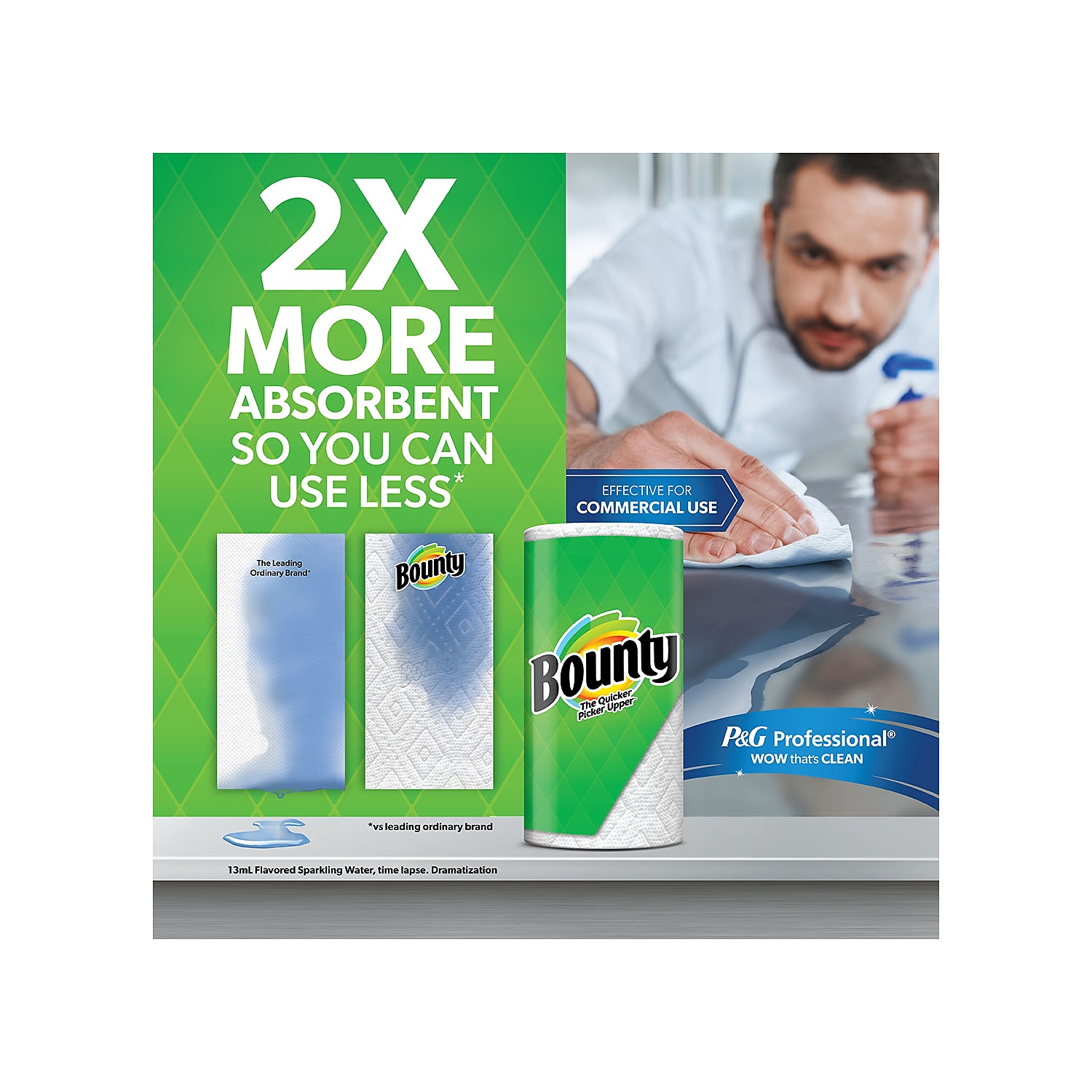 Bounty Select-A-Size Paper Towels, White, 6 Double Rolls - image 4 of 9