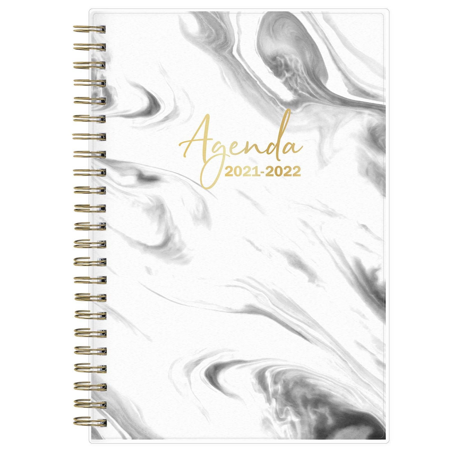 Blue Sky Marble Medium Weekly/Monthly Planner for 2021-2022