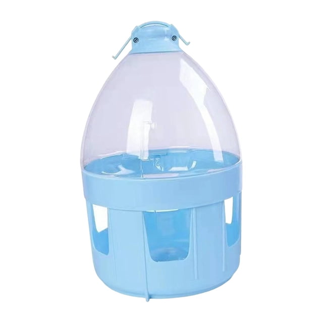 pitrice Waterer Drinker Feeder Automatic Bird Dispenser Water for Duck Parrot 8L 4L