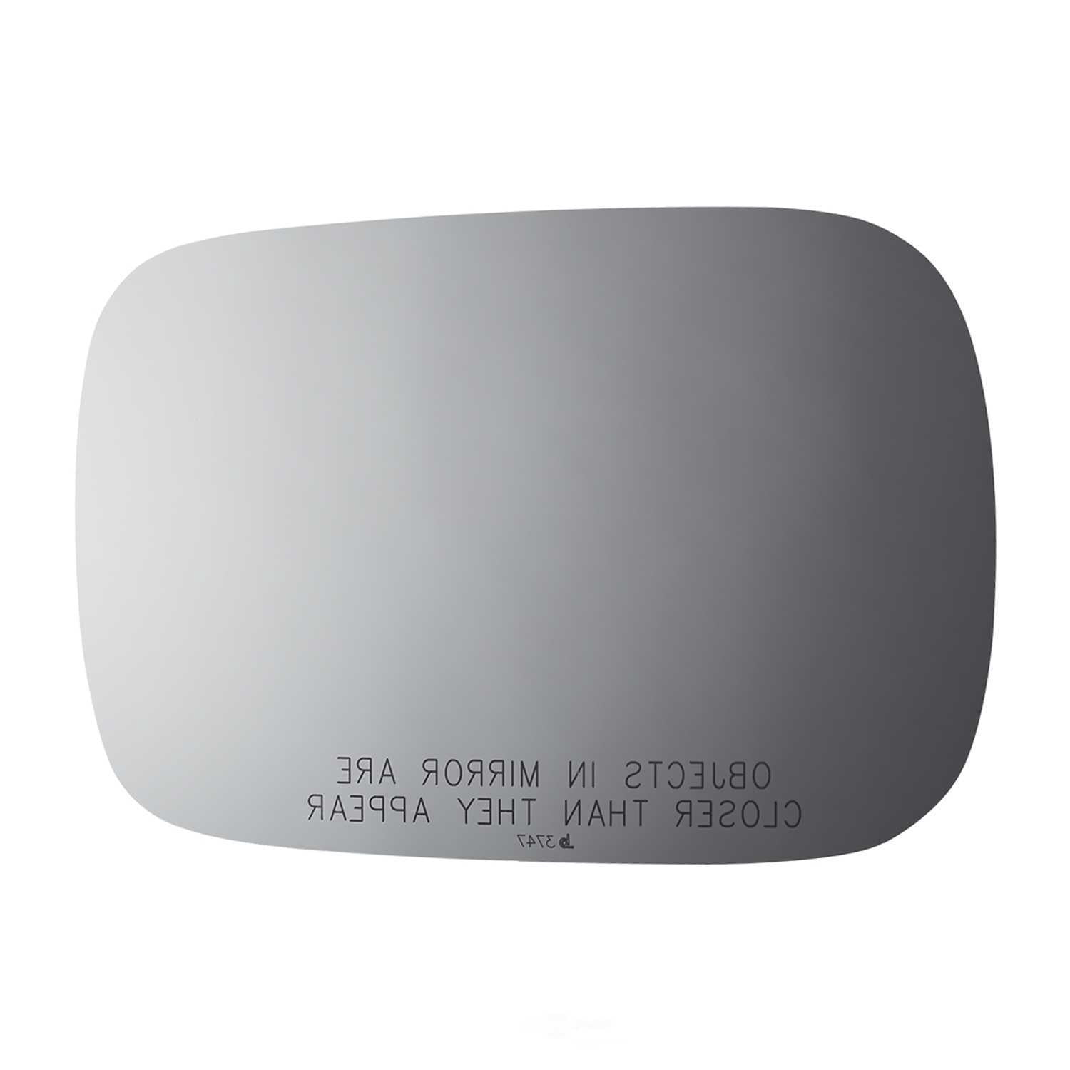 Burco Side View Mirror Replacement Glass - Clear Glass - 3747