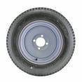thumbnail image 2 of 5.30X12 Loadstar Trailer Tire LRC on 4 Bolt White Solid Wheel, 2 of 2