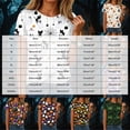 thumbnail image 4 of NOLDARES Halloween Nurse Shirts for Women Halloween Pumpkin Crew Neck T-Shirt Funny Ghost Graphic Tee Tops(Grey,S), 4 of 9