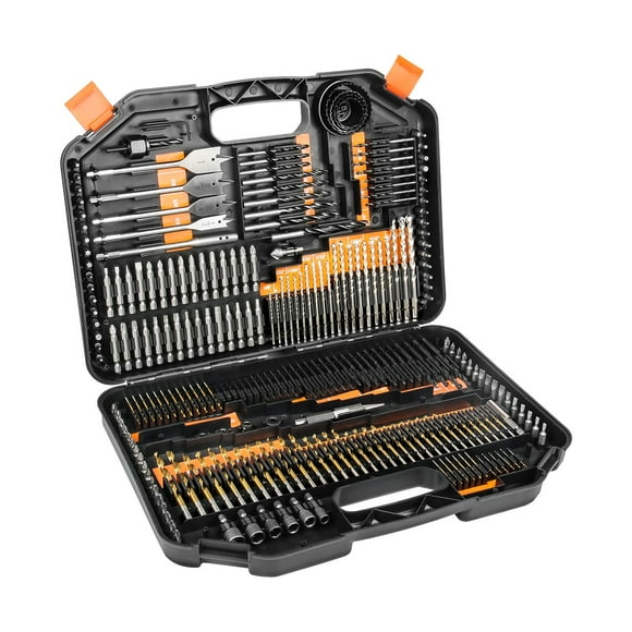 Juego de brocas ENERTWIST ET-DBA-246, 246 piezas, para madera y metal