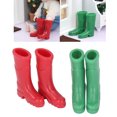thumbnail image 1 of Botas de lluvia para muñecas ANGGREK Decoración para casa de muñecas 1:12, 1 of 8