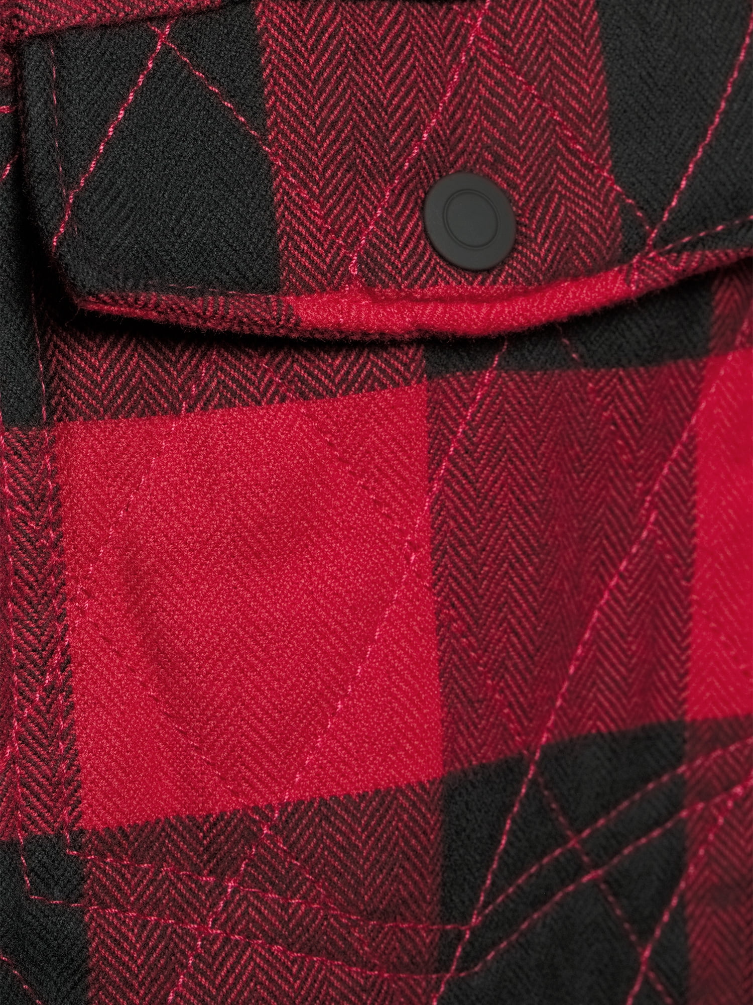 George Men's and Big Men's Shirt Jacket, Up to Size 5XL