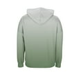 thumbnail image 6 of Ribbed Knitted Hoodies for Women Casual Gradient Long Sleeve Sweatshirt Full Zip Drawstring Jacket, 6 of 7