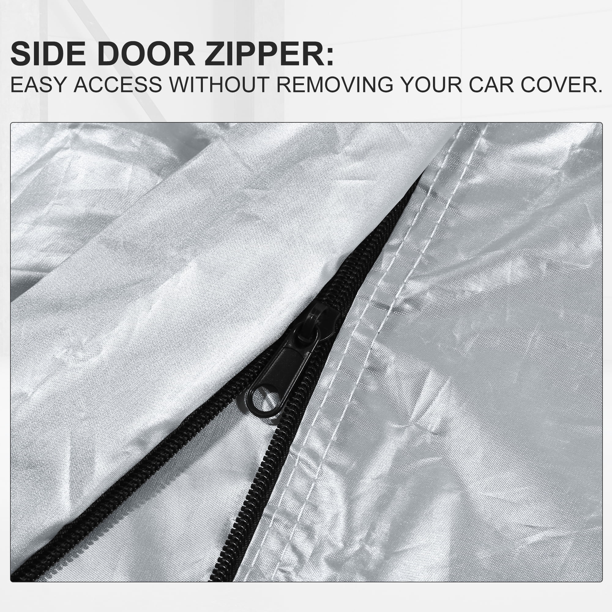 Unique Bargains Waterproof and Durable Custom Fit Car Cover for Tesla Model S 2012-2022