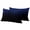 Blue, variant on Outdoor Waterproof Pillow Covers Orange and Black Striped Art Decorative Throw Pillow Protectors,Pillowcase Cushion Cases for Patio Sofa Garden Couch,16x16in,Pack of 2