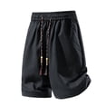 thumbnail image 3 of IhhxPro Men's Running Shorts with Pockets Elastic Waist Men Breathable Athletic Summer Quick Dry Lightweight Loose Fit Jogging Gym Workout Casual Active M-3XL, 3 of 6