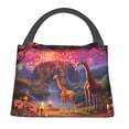 thumbnail image 1 of Disketp Lantern Giraffes Magical Forest Bolsa Térmica Estampada, Bolsa Térmica Aislante para Almuerzo, Playa y Campamento, 1 of 6