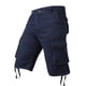 thumbnail image 1 of Ceisia Men's 100% Cotton Cargo Shorts Loose Fit Knee-Length Workwear Shorts with Multi Pockets for Summer Blue 40 Gifts, 1 of 4