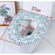 thumbnail image 3 of 1 Pices Sige Toilette Tanche Domestique(dentelle Grise), Sige De Wc Universelles Avec Fermeture Clair, Coussin De Sige De Toilette Coussin Plus C, 3 of 5