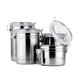 thumbnail image 3 of 26-27 Stainless Steel Food Storage Container Set for Sugar, Tea, Coffee Beans, 3 of 5
