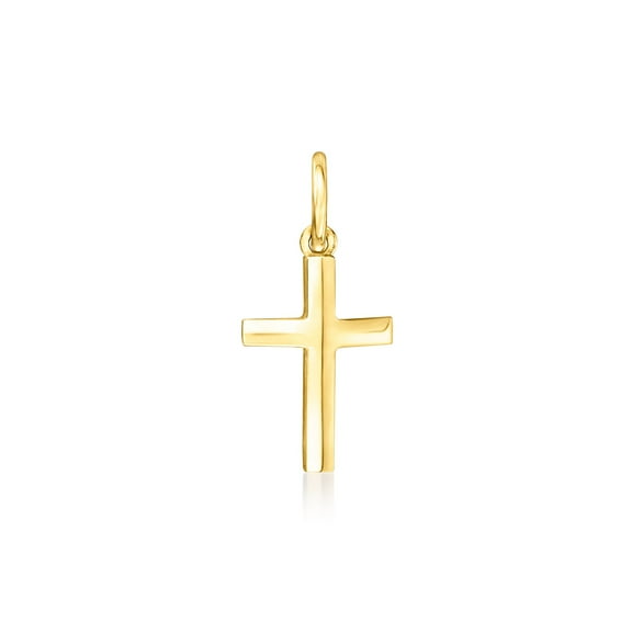 Pure Collection by Ross-Simons Italian 14kt Yellow Gold Cross Charm, Women's, Adult