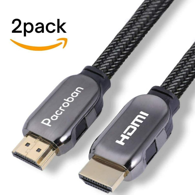 White 8K HDMI 2.1 Cable Flexible CL3 Rated Wire – Pacroban