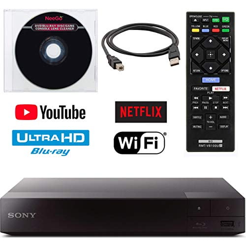Sony BDPS3700 BluRay Disc Player with Builtin WiFi Netflix