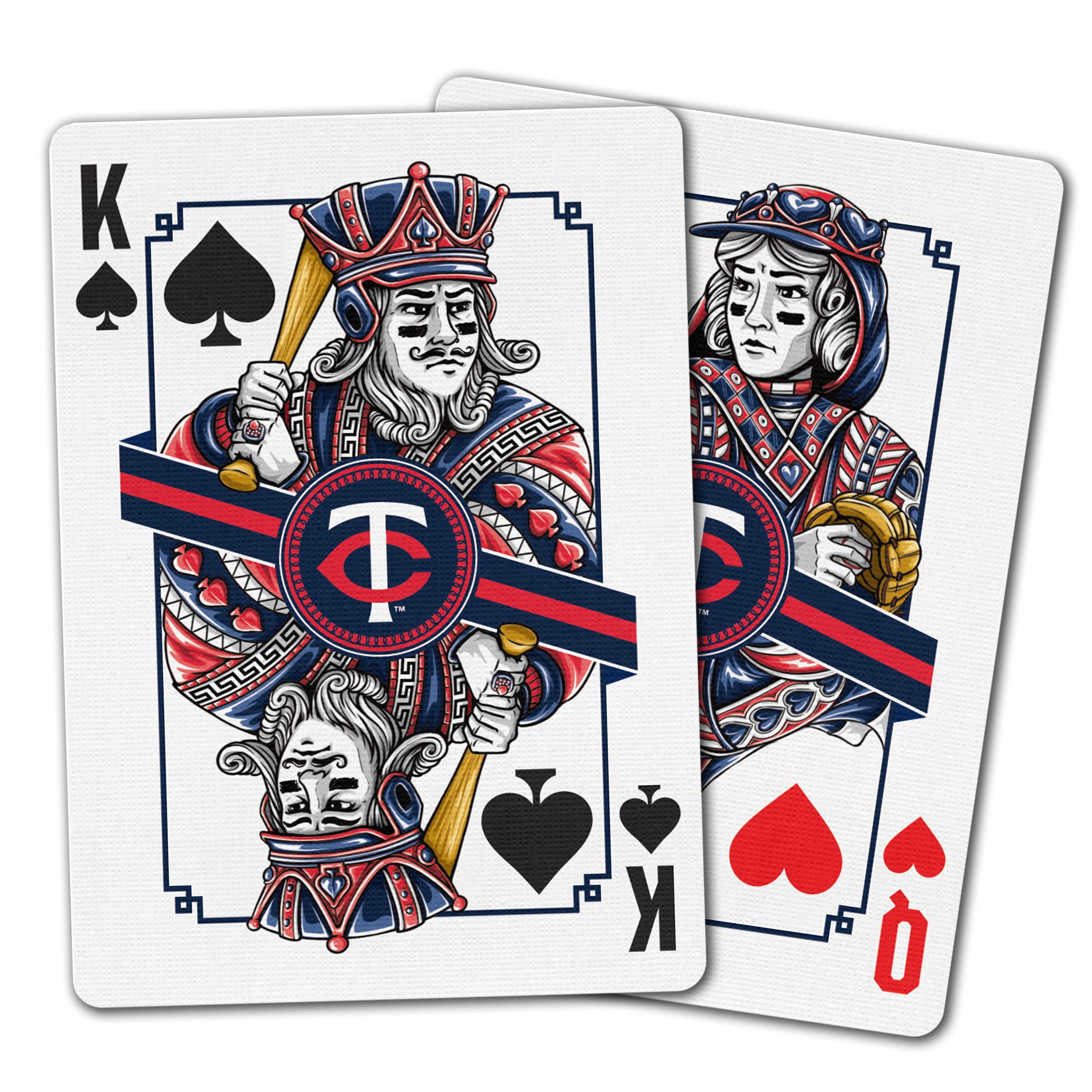 YouTheFan MLB Minnesota Twins Classic Series Playing Cards