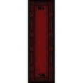 thumbnail image 1 of Mayberry Rug AD6690 2X8 Tapis à Carreaux American Destination Woodlands 2 Pi 3 Po x 7 Pi 7 Po Rouge, 1 of 1