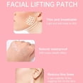 thumbnail image 4 of Invisible Face Lift Tape – Customizable Lifting Patches for Firming & Makeup Support (V11 Face Lift Patch Hourglass,30 stickers English version), 4 of 10