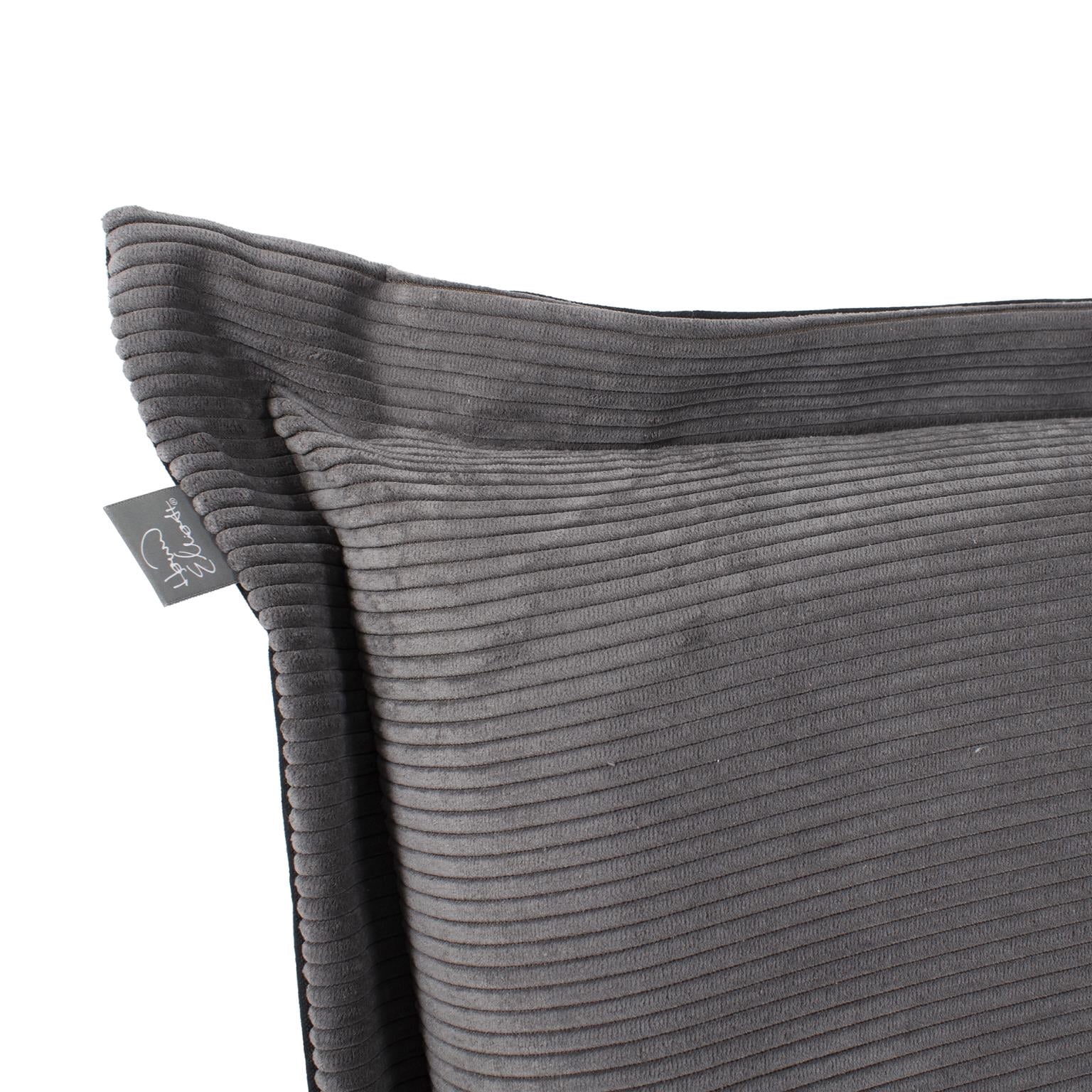Puff Chair Pana Charcoal/Natural