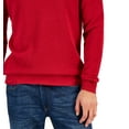 thumbnail image 3 of Club Room Mens Cotton 1/4 Zip Pullover Sweater, 3 of 3