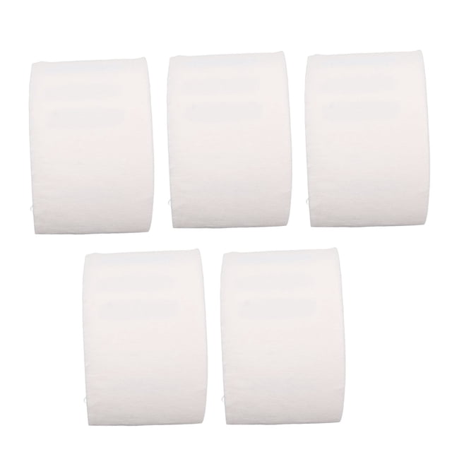 Banda de papel para el cuello, 5 rollos de papel de peluquero, banda desechable para el cuello, valor excepcional