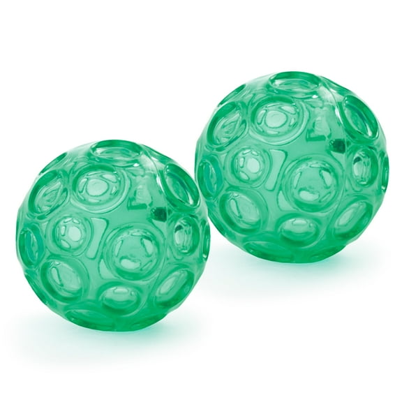 Franklin Method Textured Ball Set by OPTP - 2 Inflatable Massage Balls; Textured Ball Set for Self-Massage, Exercise, Muscle Tension and Myofascial Relief