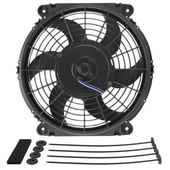 Derale 16620 10 in. Tornado Electric Fan with Standard Mount Kit