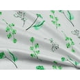 thumbnail image 4 of oneOone Rayon Green Fabric Florals Craft Projects Decor Fabric Printed By The Yard 56 Inch Wide, 4 of 4
