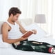 thumbnail image 5 of Fotbe Baby Sloths Sleeping Pantalones de Pijama para Hombre, Pantalones de Dormir, Pantalones de Casa con Cintura Ajustable y Bolsillos-X-Large, 5 of 6
