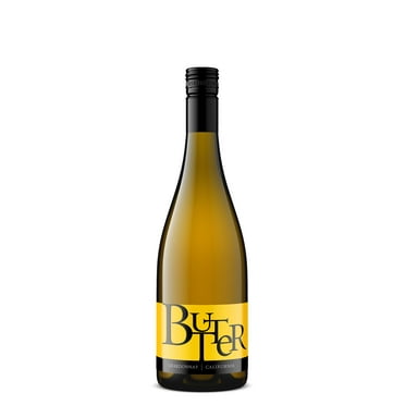 Jam Cellars Butter Chardonnay California White Wine, 750 ml Bottle, 15% ABV