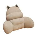 thumbnail image 2 of Coussin de Dossier pour Lit, Oreiller de Dossier, Oreiller de Repos pour Lit, Oreiller de Lecture Gris, 2 of 9