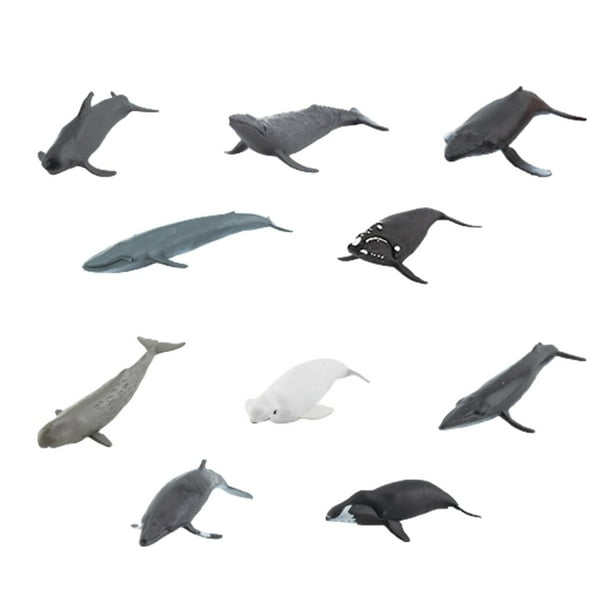 Juguetes Educativos Sunnimix 10 Uds Figuras de simulación Ballena