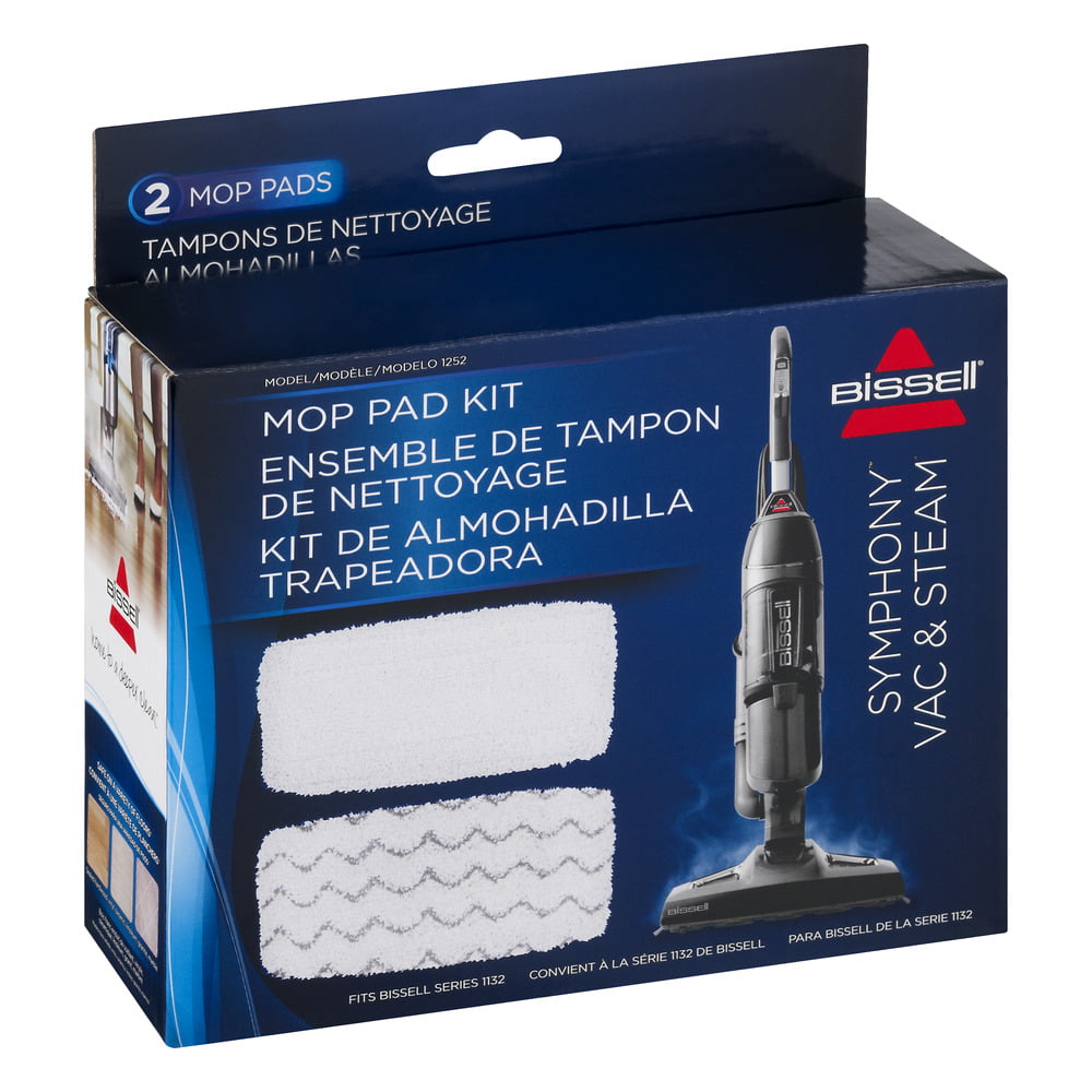 BISSELL Symphony Mop Pad Replacement Kit, 1252 - Walmart.com