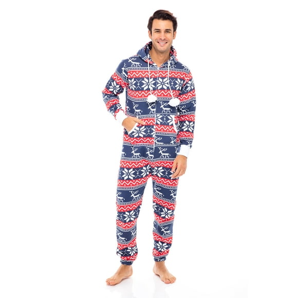 Combinaison Pyjama Unisexe pour Adulte d'Une Seule Pièce