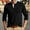 Black_002, variant on Domuza Long Sleeve Henley Shirts for Men Cotton 3 Button Casual Fashion T Shirts Fall Solid Color Soft Comfy Regular Fit Basic Tee Army Green 3XL