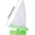 thumbnail image 2 of 4 Pieces Reusable Washing Machine Lint Catcher Household Washing Machine Lint Mesh Bag Hair Filter Net Pouch Washer Hair Catcher (Green, Blue), 2 of 5